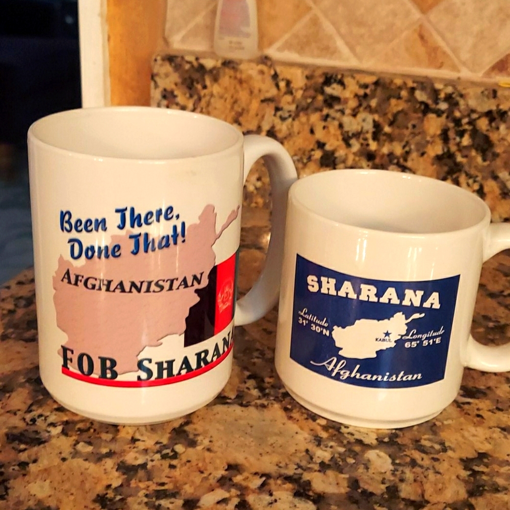 Set of coffee cups